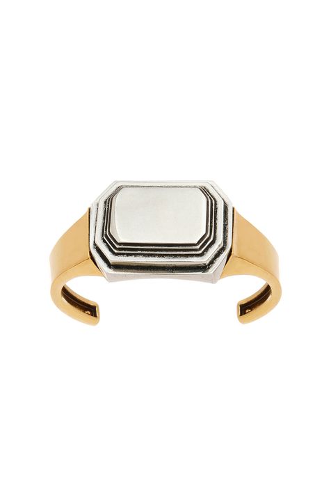 Bracelete Bold Strass Singular Ouro Vintage - TU | Hector Albertazzi