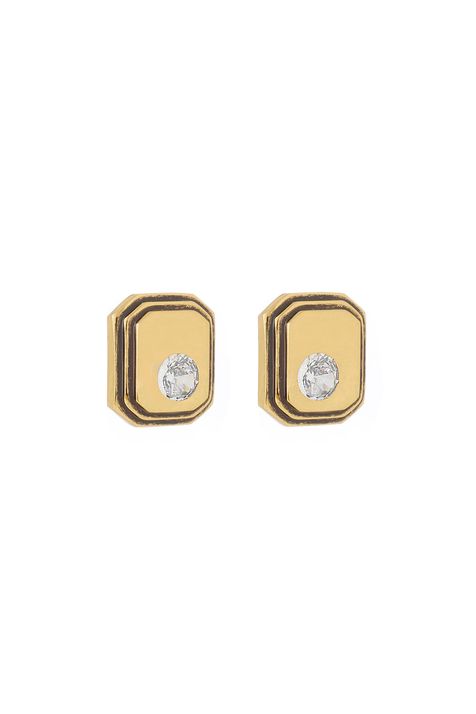 Brinco Ponto Collab Renata Correa Ouro Vintage - TU