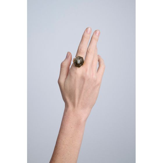 Anel-Conceito-Ponto-Collab-Renata-Correa-Ouro-Vintage