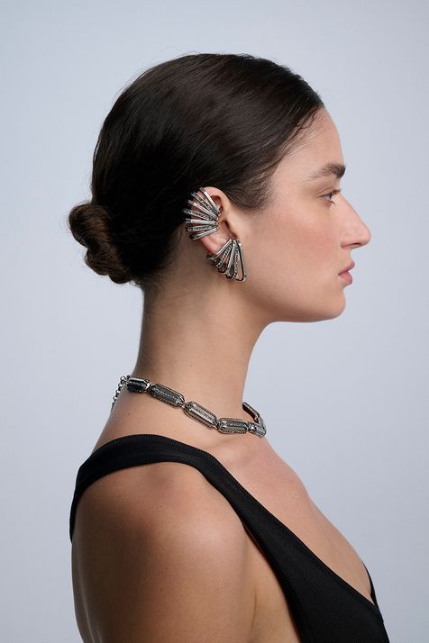Brinco Cuff Conceito Alma Ouro Vintage | Hector Albertazzi