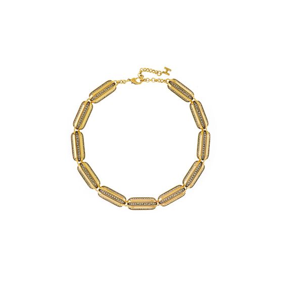 Colar-Curto-Strass-Art-Deco-Ouro-Vintage20224034001TU