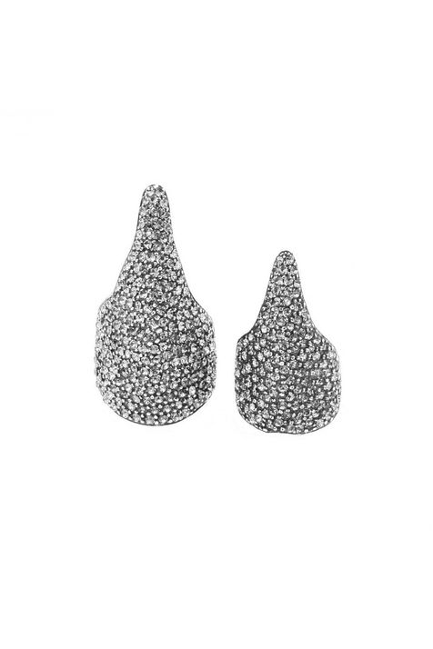 Kit de Anéis Blues Strass Classics Prata Boho