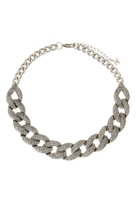 Colar Grumê Strass Classics Prata Boho