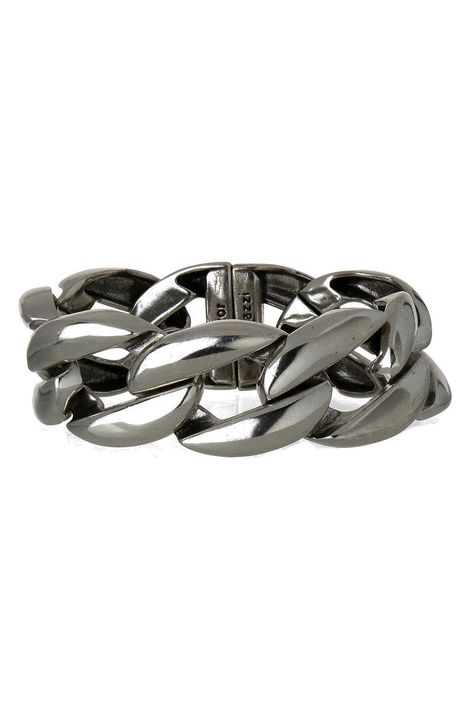 Pulseira Grumê Lisa Classics Prata Velha
