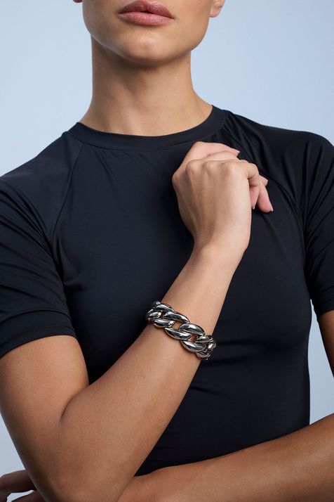 Pulseira Grumê Classics Prata Boho