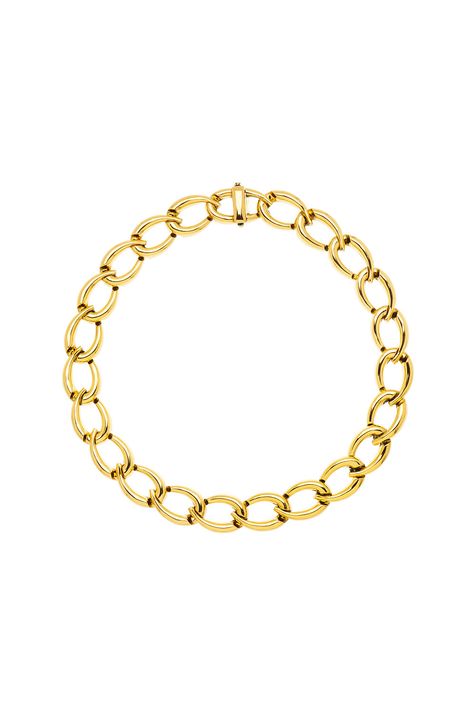 Colar Slim Reencontro Ouro Vintage