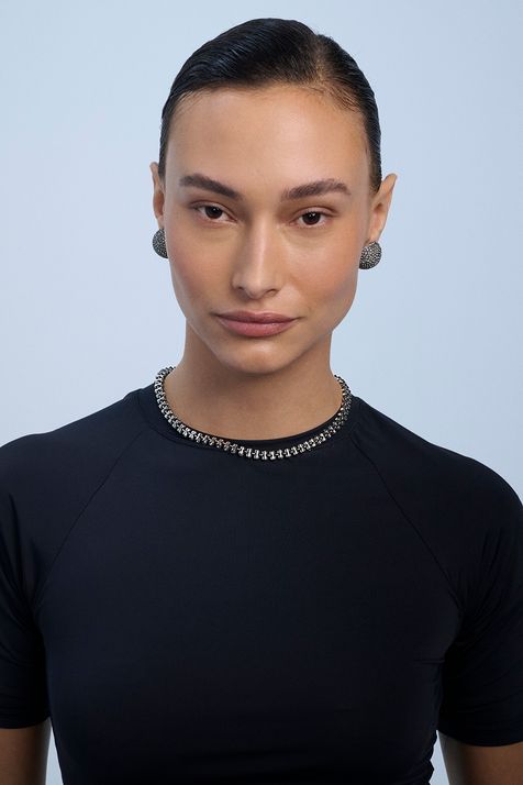 Choker Duo Royal Prata Boho