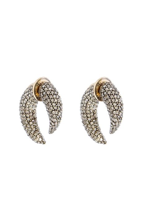 Brinco Cosmos Safari Strass Classics Ouro Vintage