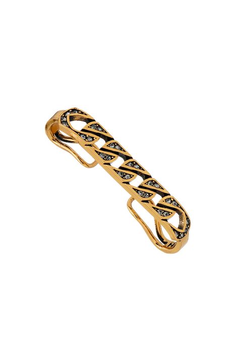 Brinco Cuff Resgate Classics Ouro Vintage