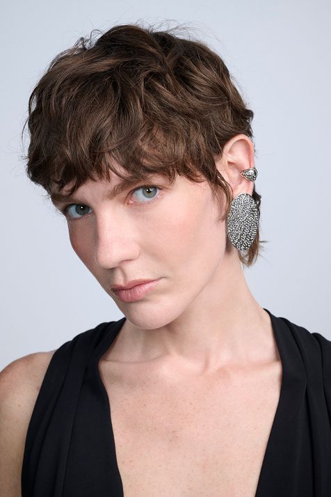 Piercing Animal Print Prata Boho - TU