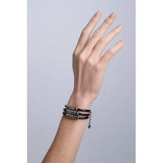 Kit-3-Pulseiras-Couro-Animal-Print-Prata-Boho