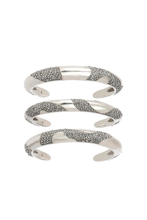 Kit 3 Pulseiras Bangle Animal Print Prata Boho - TU