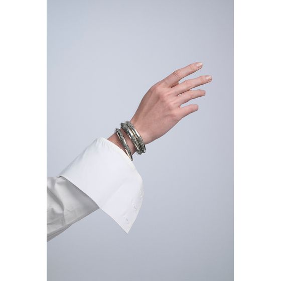Kit-3-Pulseiras-Bangle-Animal-Print-Prata-Boho