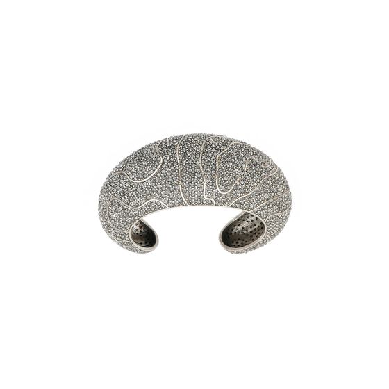 Pulseira-Maxi-Strass-Animal-Print-Prata-Boho-40117034007TU