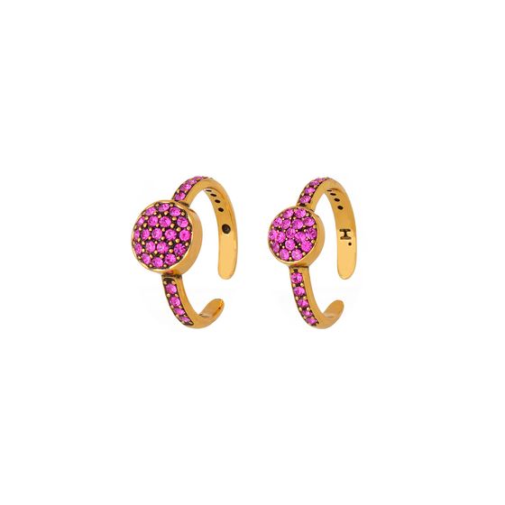 05477085001-KIT-ANEIS-PAVE-E-MINI-PAVE-OURO-VINTAGE--HECTOR-ALBERTAZZI-FUCSIA