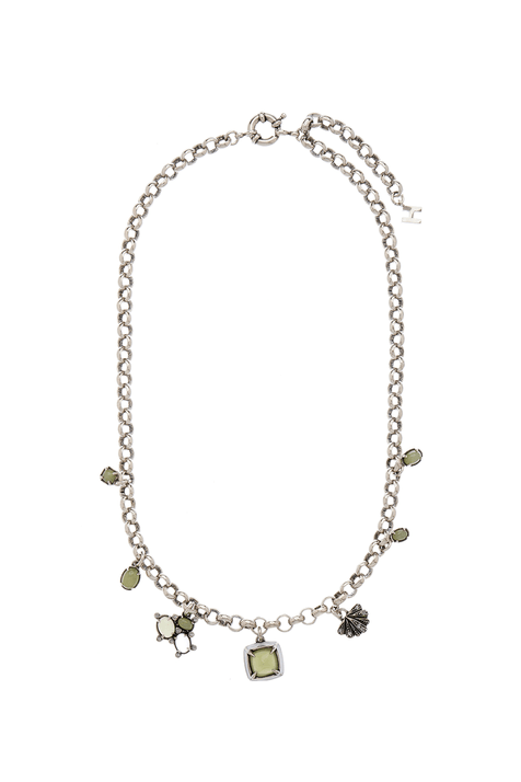 Colar Mini Abaporu Prata Boho