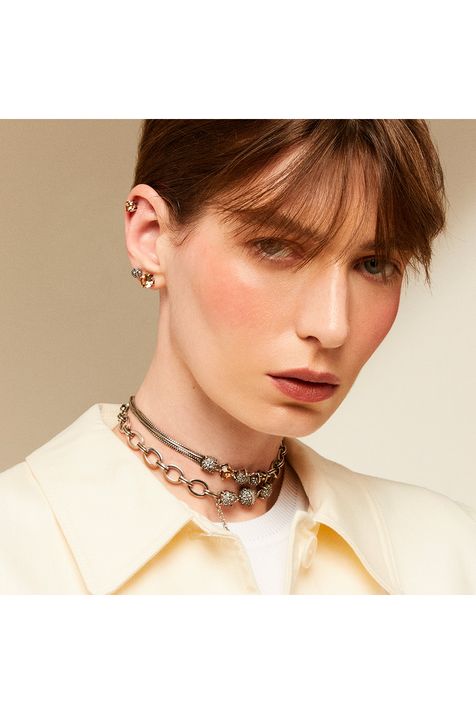 Colar Slim Anita Prata Boho