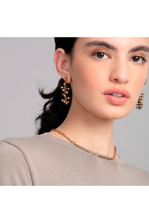 Colar Mini Essência Ouro Vintage