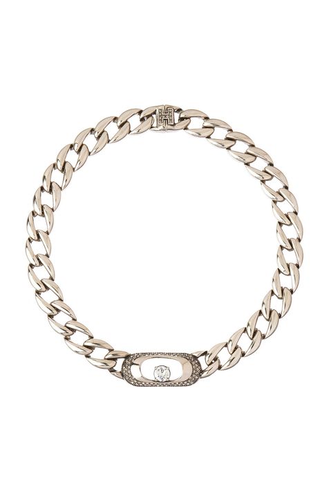 Colar Elos Liso Style Prata Boho