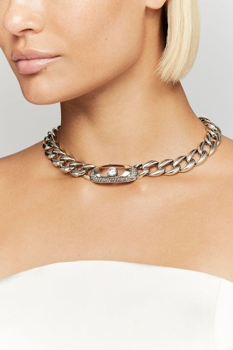 Colar Elos Liso Style Prata Boho