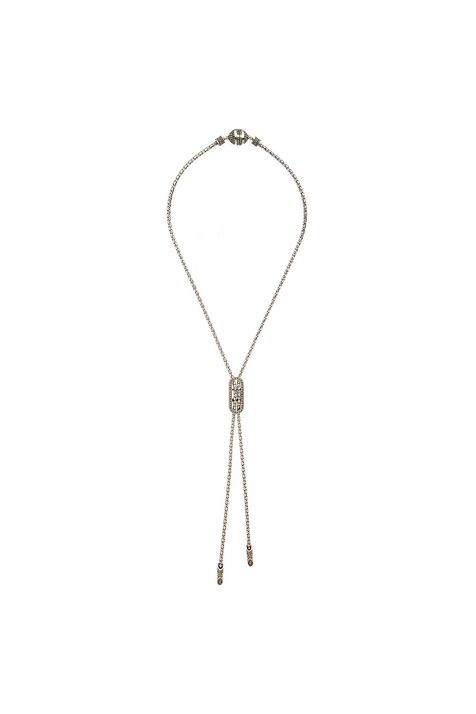 Colar Tye Style Prata Boho