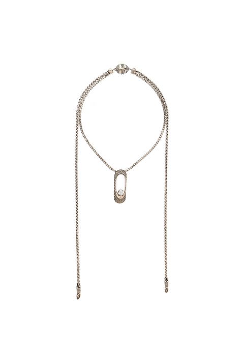 Colar Double Style Prata Boho
