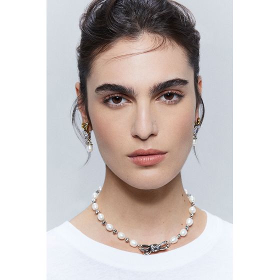 Choker-Duo-Perolas-Romance-Laco-Prata-Boho-TU