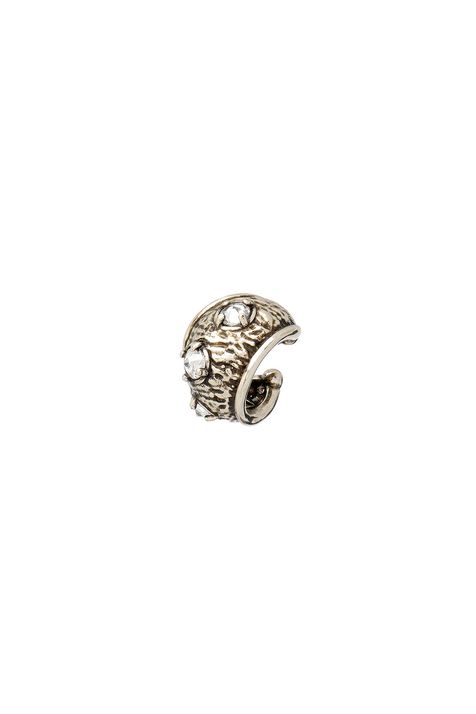 Piercing Com Textura Eterna Prata Boho Tu