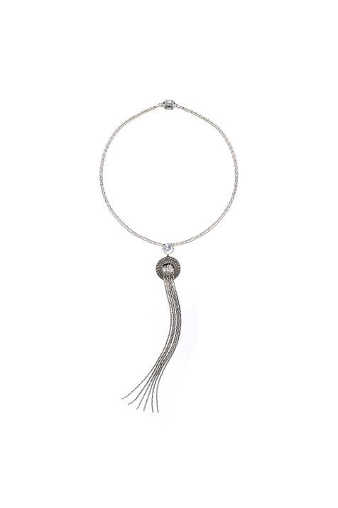 Colar Franja Eterna Prata Boho Tu