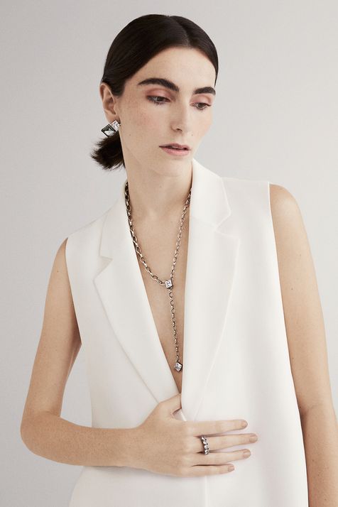 Colar Slim Lime Prata Boho Tu