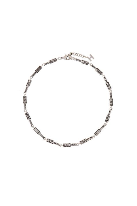Colar Curto Strass Exclusive Prata Boho - TU