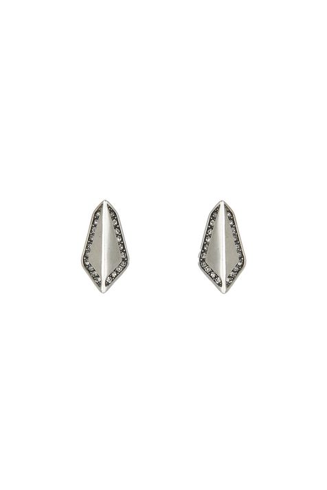Brinco Mini Euforia Strass Prata Boho - TU