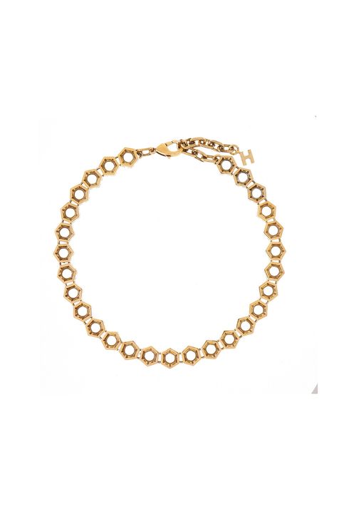 Colar Curto Courchevel Ouro Vintage - TU