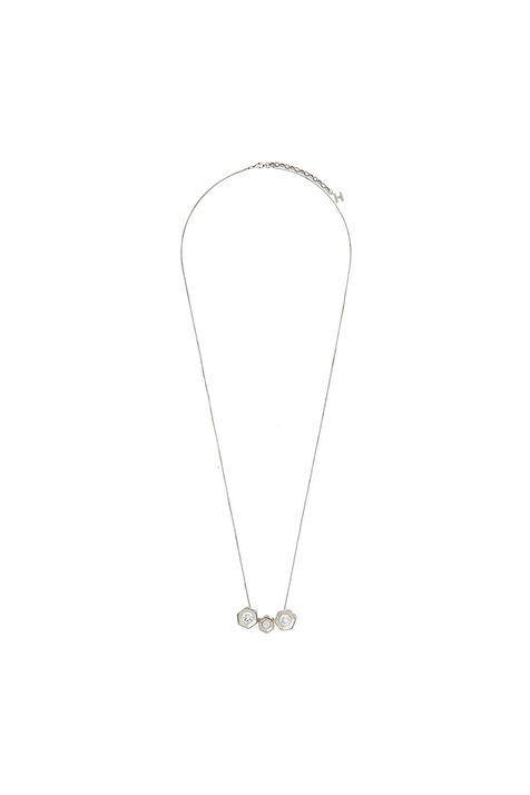 Colar Longo Courchevel Prata Boho - TU