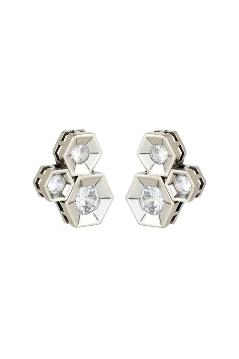 Brinco Stud Courchevel Prata Boho - TU
