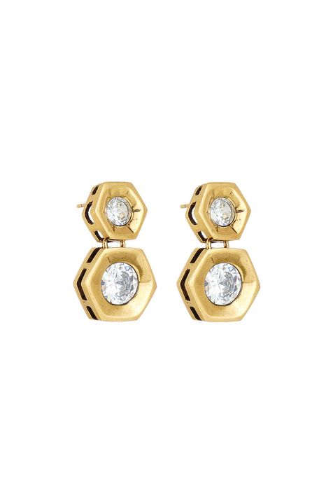 Brinco Midi Courchevel Ouro Vintage - TU
